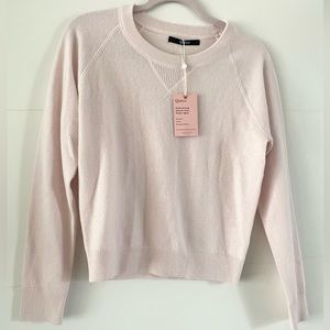 Quince 100% Cashmere Sweatshirt NWT